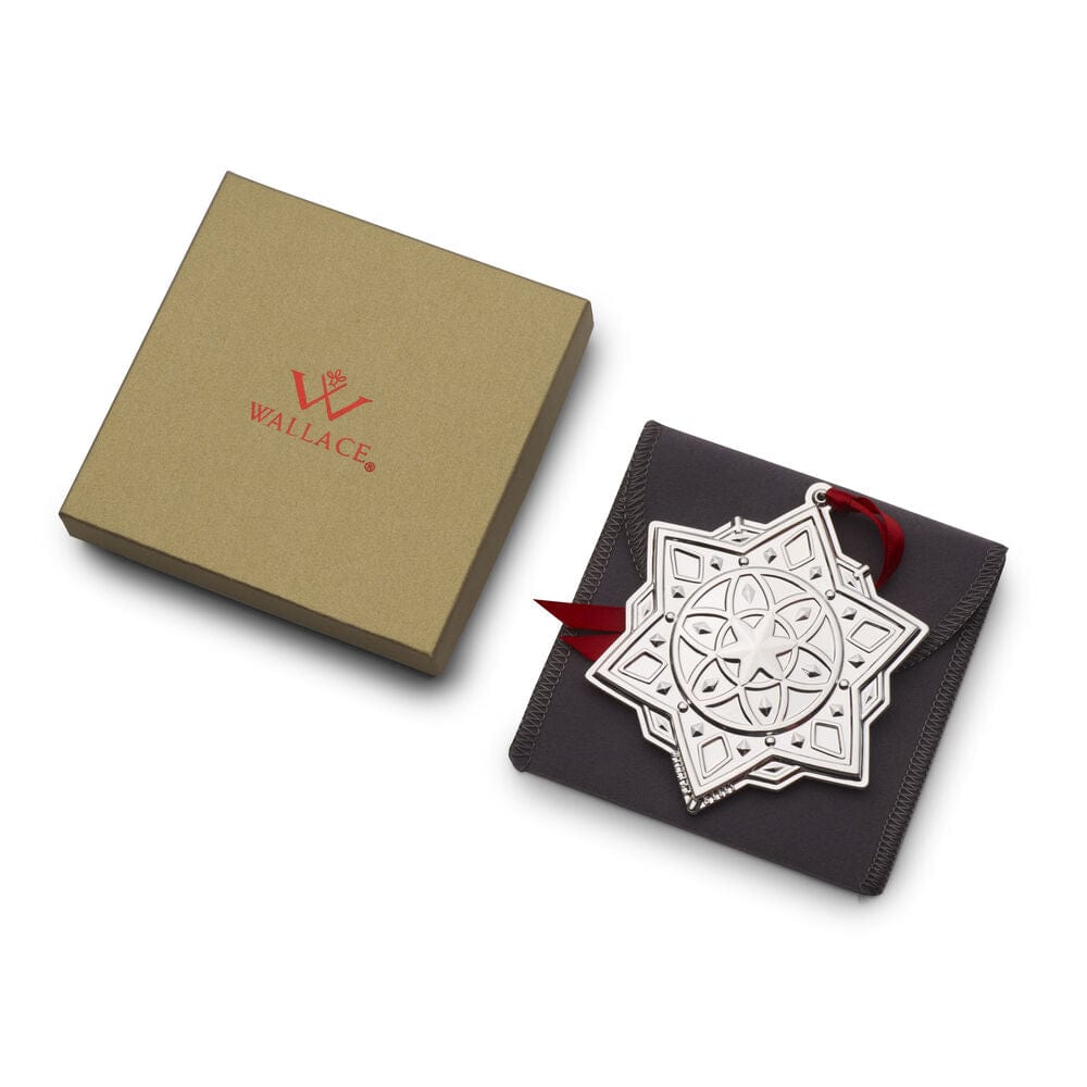 2023 Silver Plated Snowflake Ornament 3rd Edition