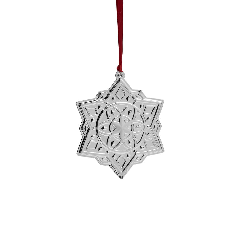 2023 Silver Plated Snowflake Ornament 3rd Edition