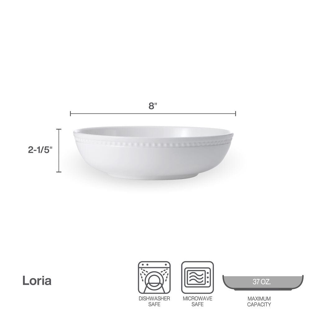 Loria Set of 4 Pasta Bowls
