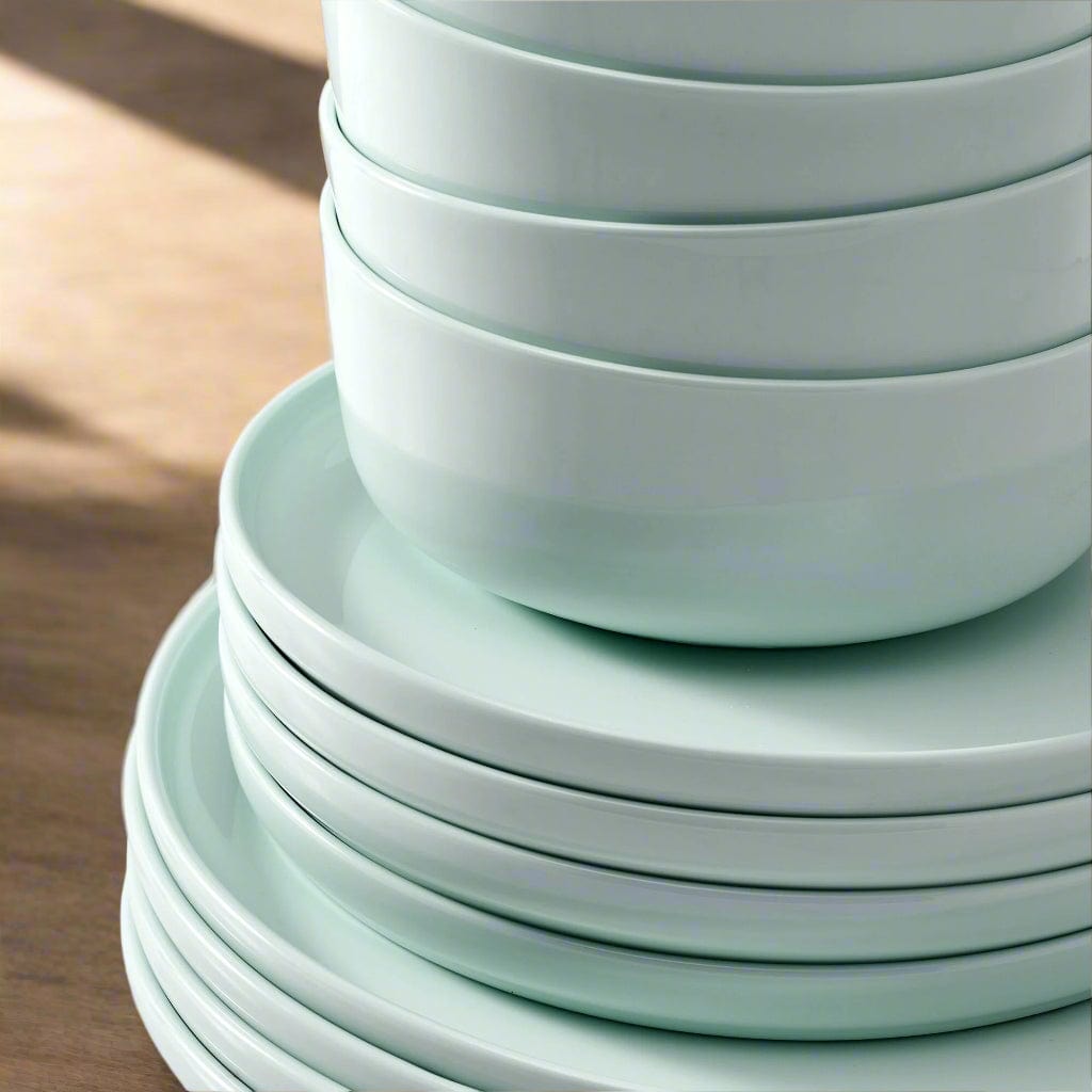 Madison Mint Dinnerware Set, 12pc
