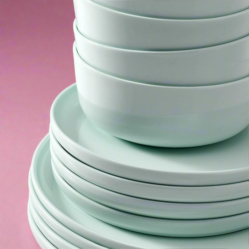 Madison Mint Dinnerware Set, 12pc