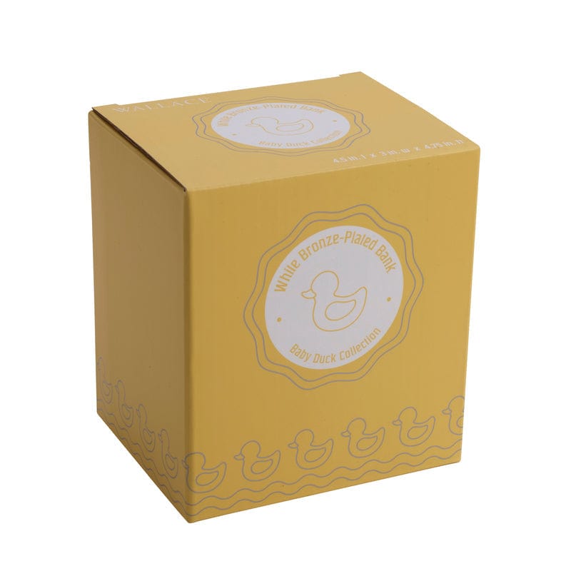 Baby Duck Silverplate Coin Bank