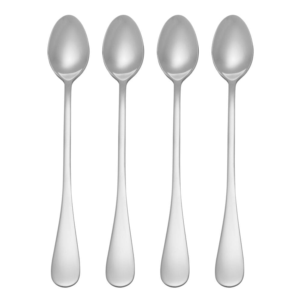 Long Handle Set of 4 Iced Tea Spoons