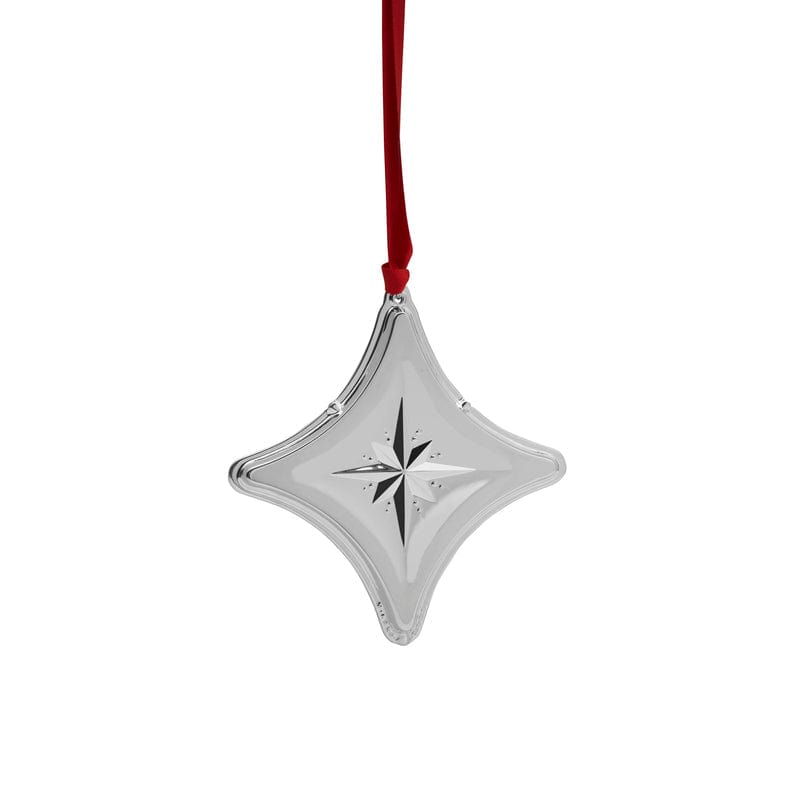 2024 Silver Plate Star Ornament 3rd Edition