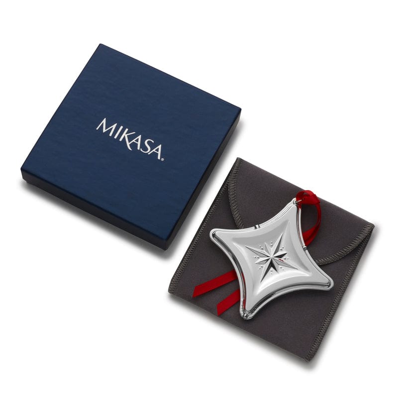 2024 Silver Plate Star Ornament 3rd Edition