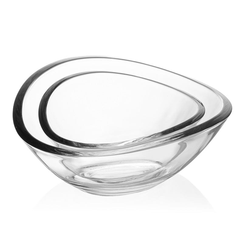 Alister Set of 2 Crystal Bowls
