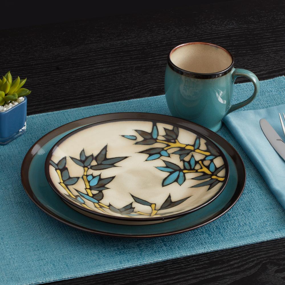 Belmont Round Salad Plate with Stalks