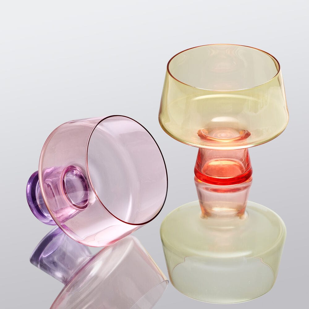 Chroma Set of 2 Martini Glasses
