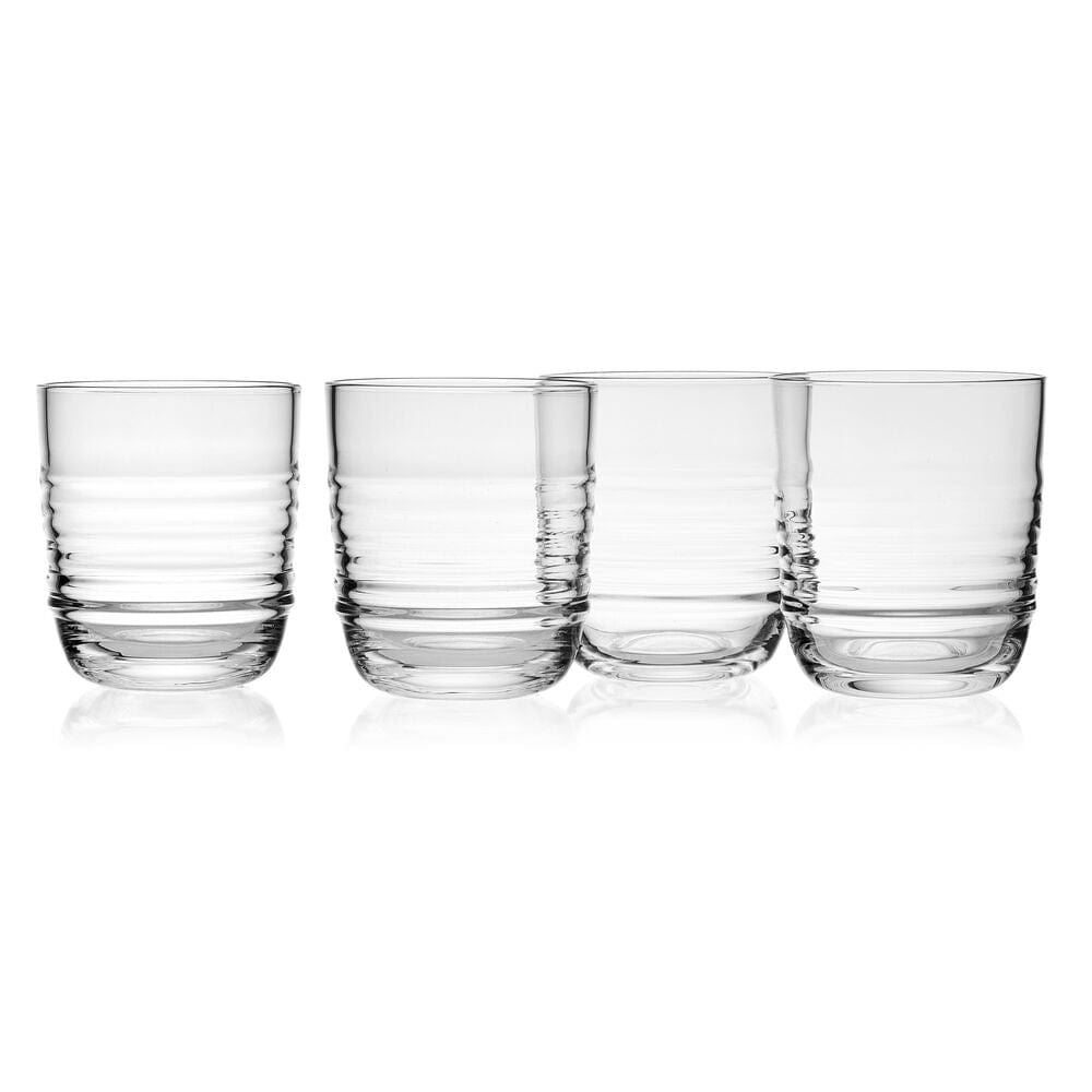 Ciara Set of 4 Double Old Fashioned Whiskey Glasses