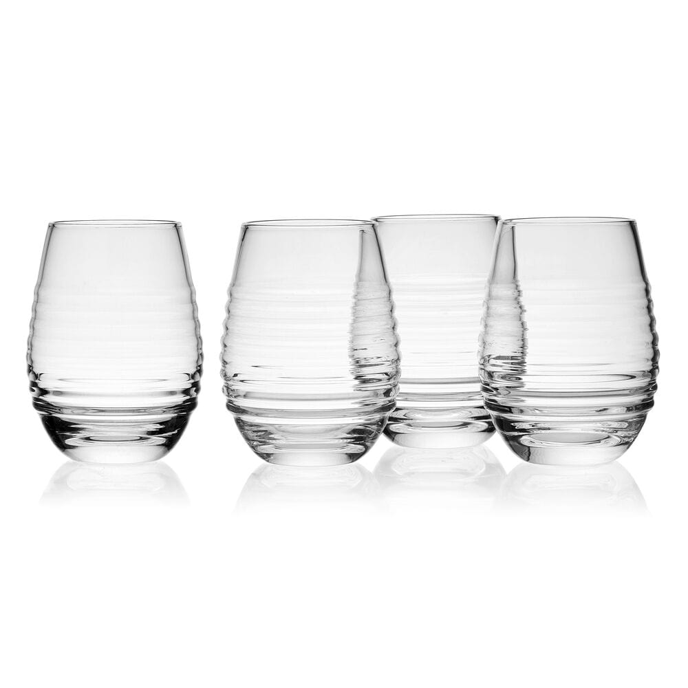 Ciara Set of 4 Stemless Wine Glasses