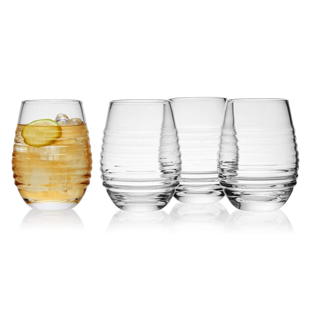 Ciara Set of 4 Stemless Wine Glasses