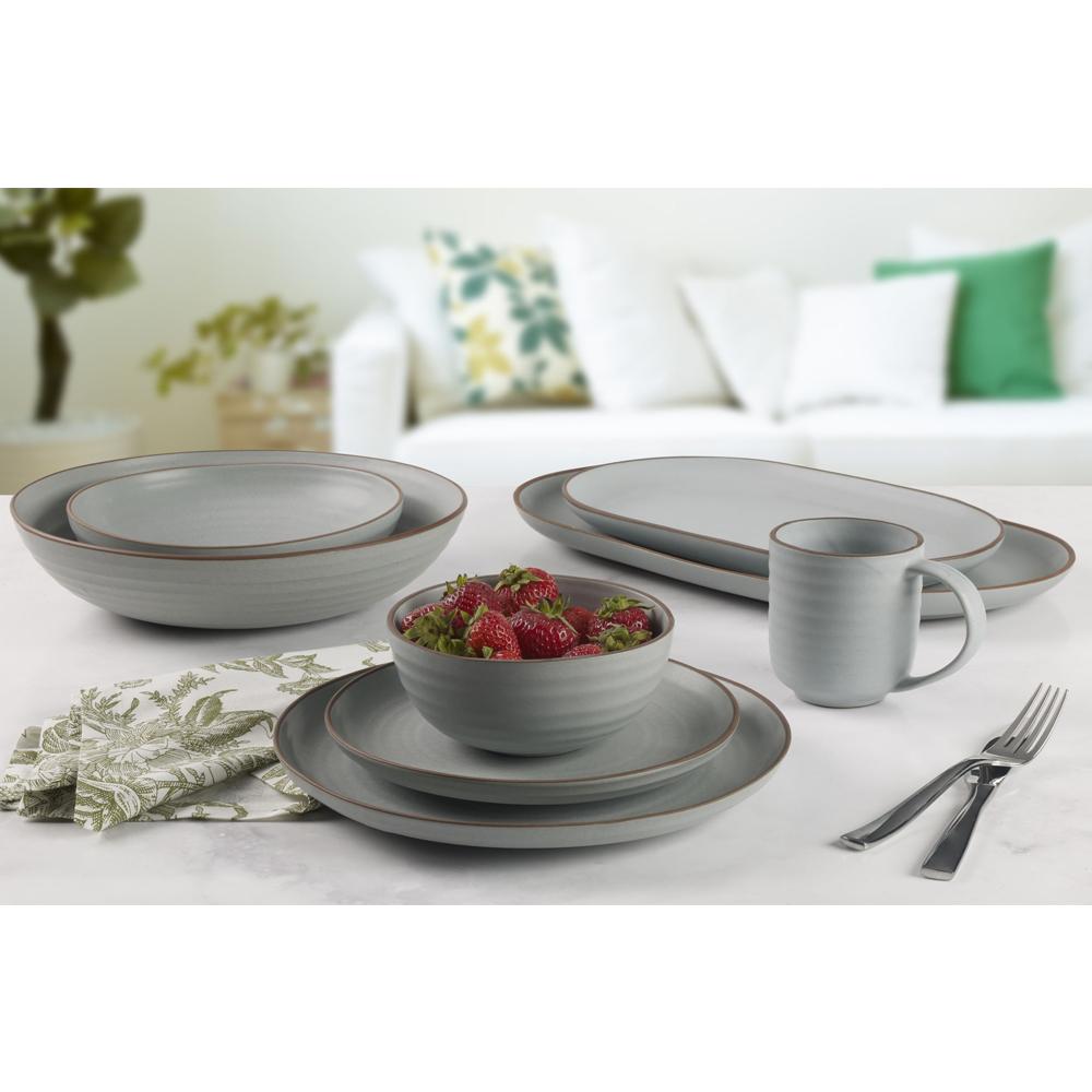 Delta Grey Dinnerware Set