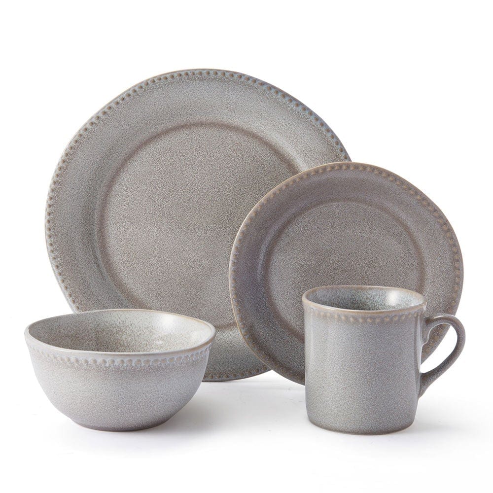 Ellie Grey 16 Piece Dinnerware Set, Service for 4