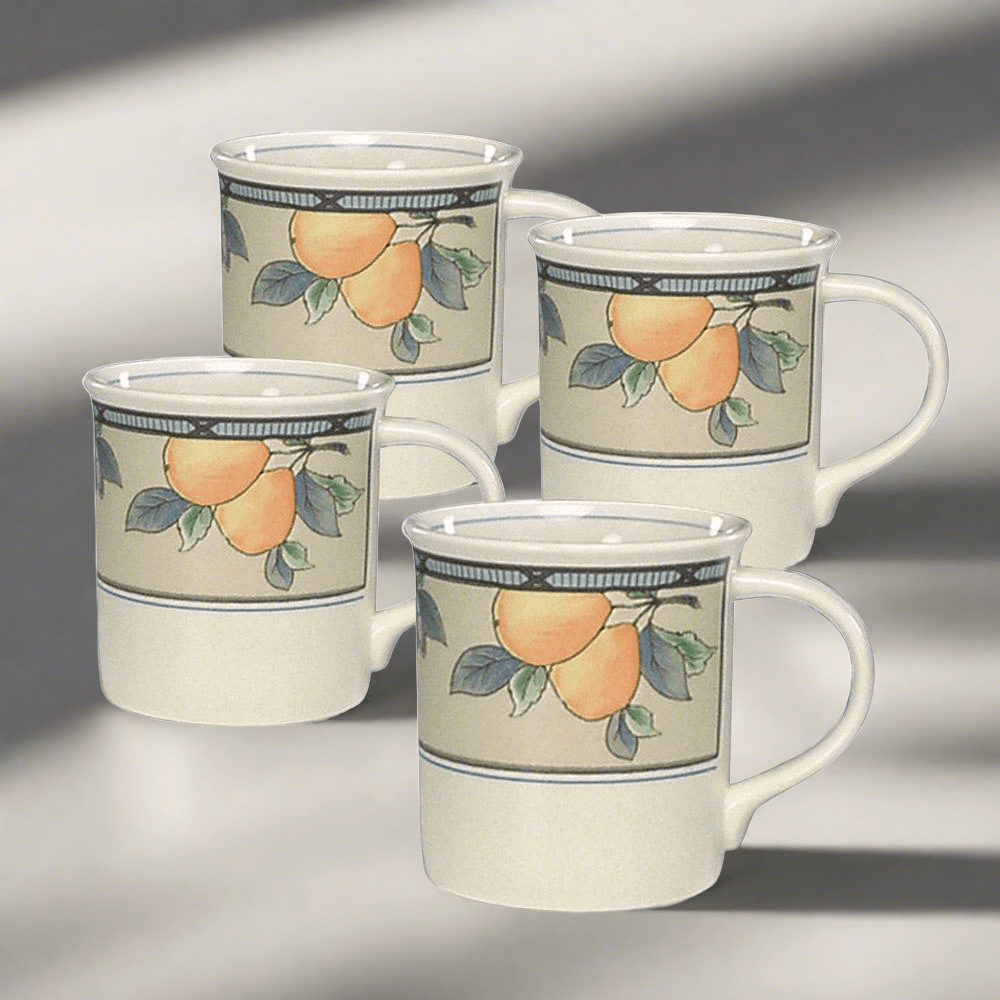 Garden Harvest® Mugs, Set of 4