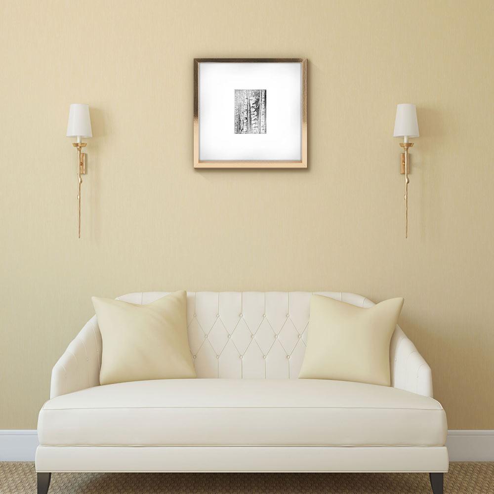 White Matted Gallery Frame, 5 x 7