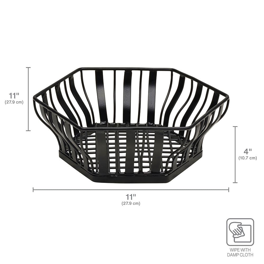 Hex Centerpiece Fruit Storage Basket