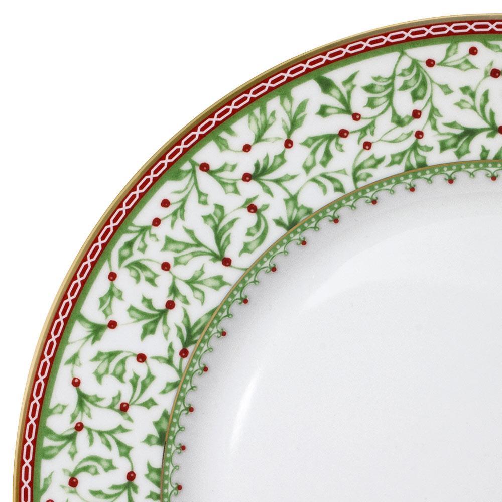 Holiday Traditions 16 Piece Dinnerware Set, Service for 4