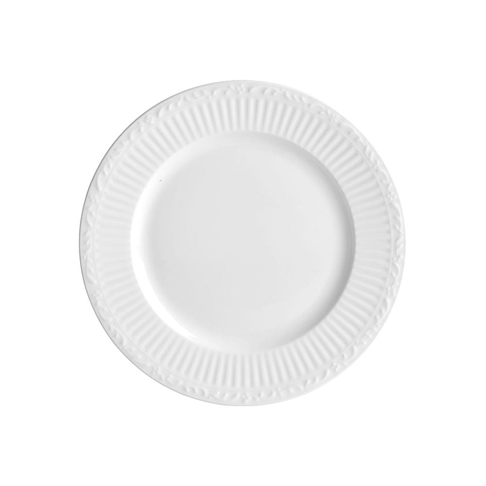 Italian Countryside White Bone China Dinnerware Set