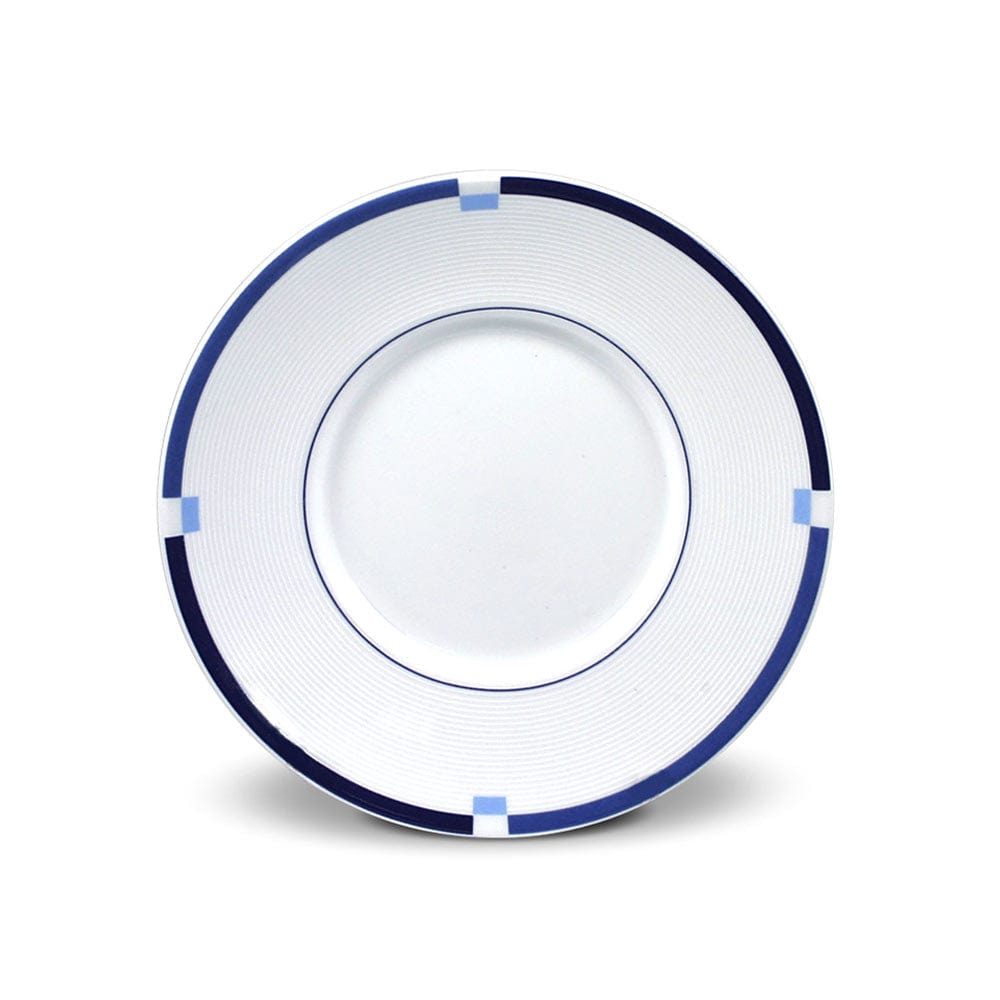 Jet Set Blue Set of 4 Tea Cups and Saucers