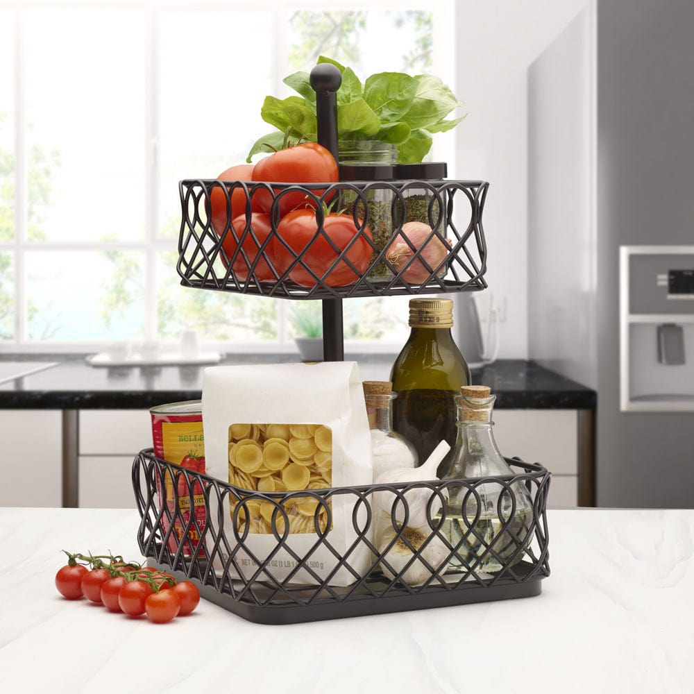 Juliette 2 Tier Storage Basket