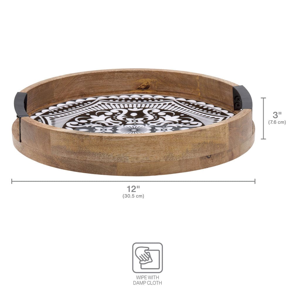 Kensington Black Lazy Susan