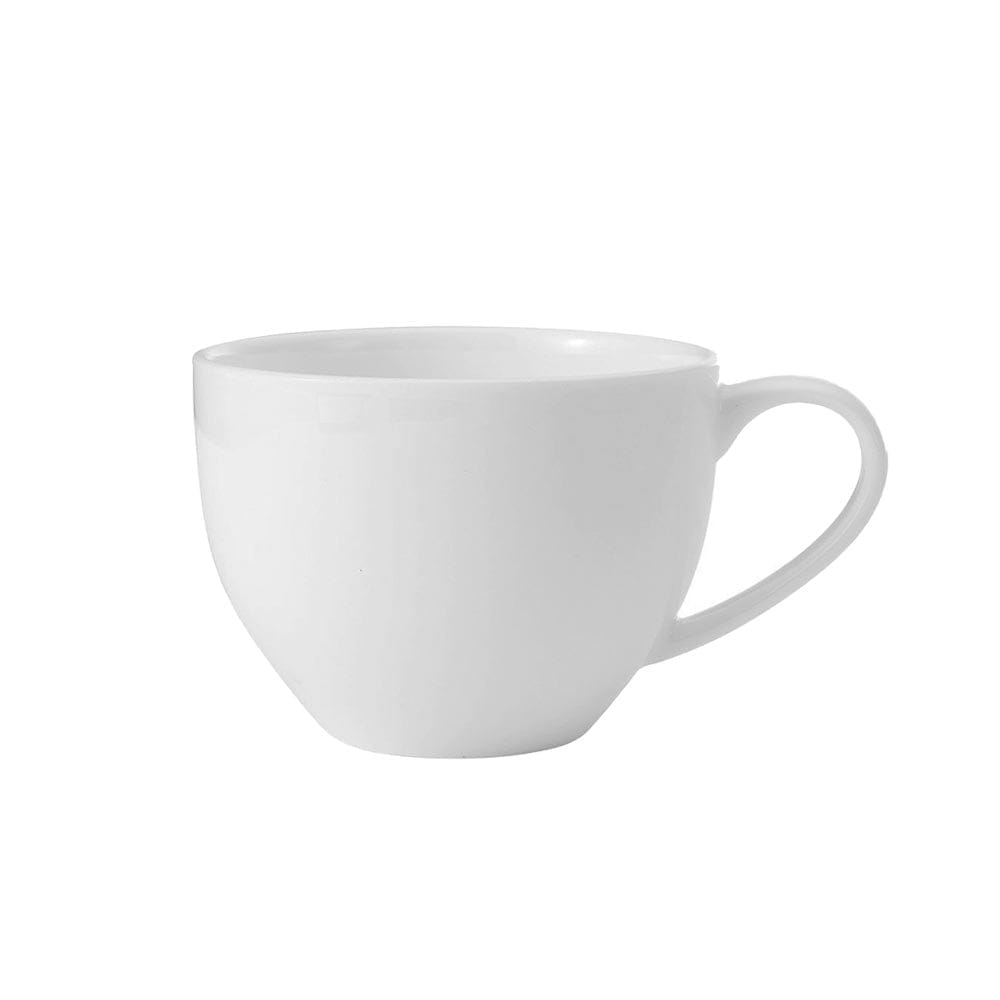 Lucerne White Tea Cup and Saucer