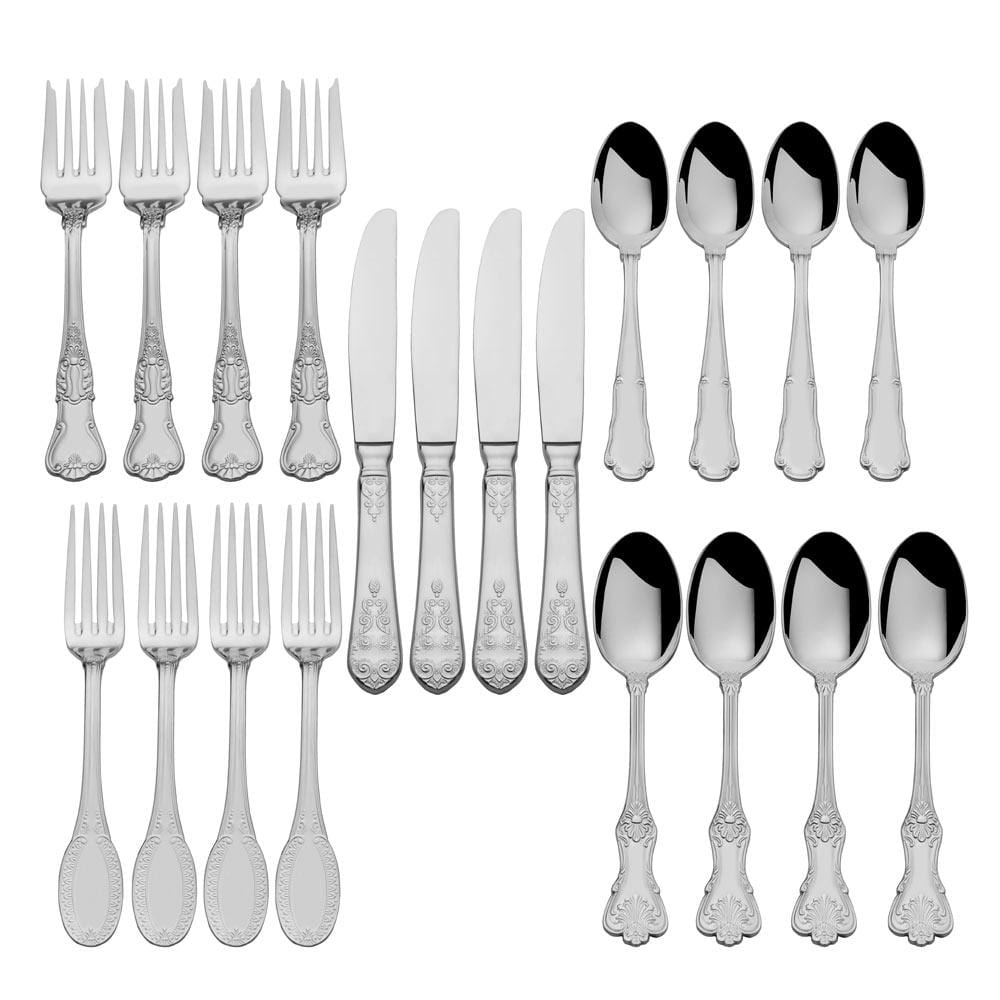 Luxe 20 Piece Flatware Set, Service for 4