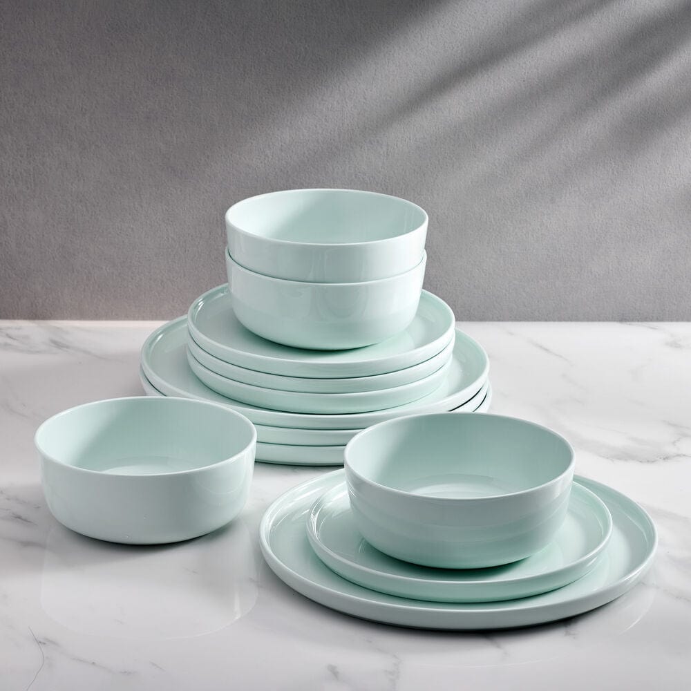 Madison Mint Dinnerware Set, 12pc