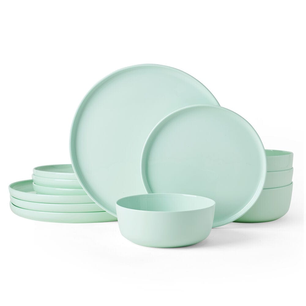 Madison Mint Dinnerware Set, 12pc