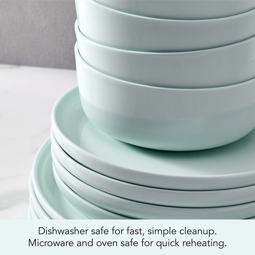 Madison Mint Dinnerware Set, 12pc