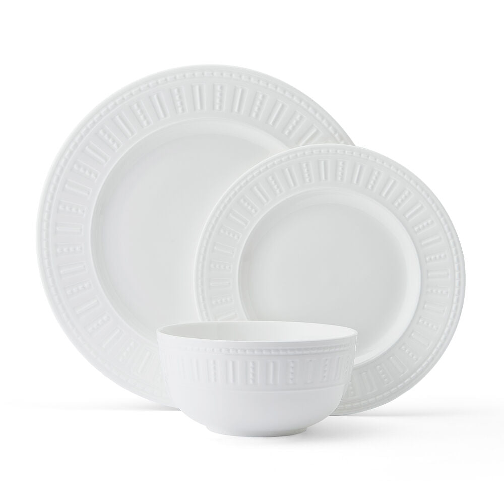 Miles 12 Piece Dinnerware Set, Service for 4