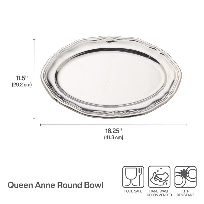 Queen Anne Large Oval Tray