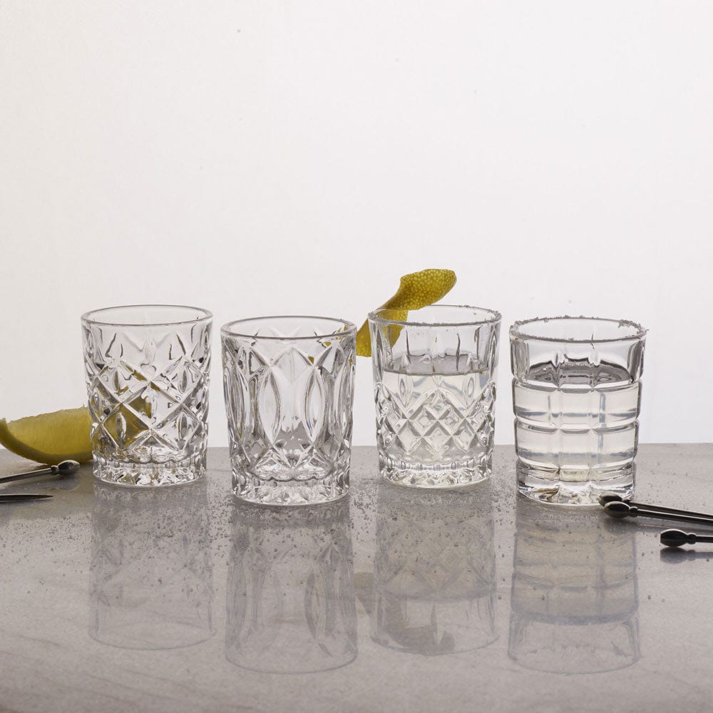 Set of 4 Cordial Shot Glasses