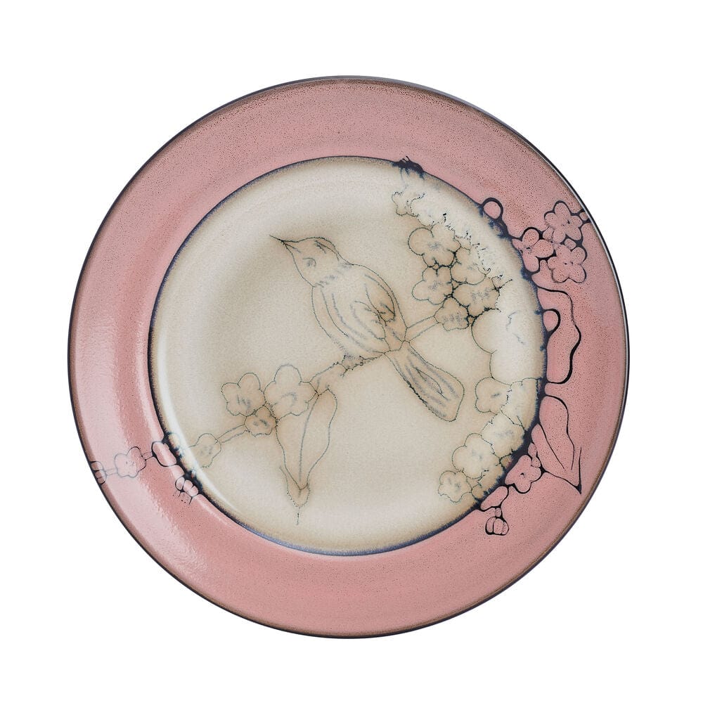 Song Bird Pink Dinnerware Set