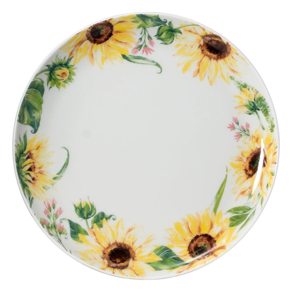 Sunflower 24 Piece Dinnerware Set, Service for 6