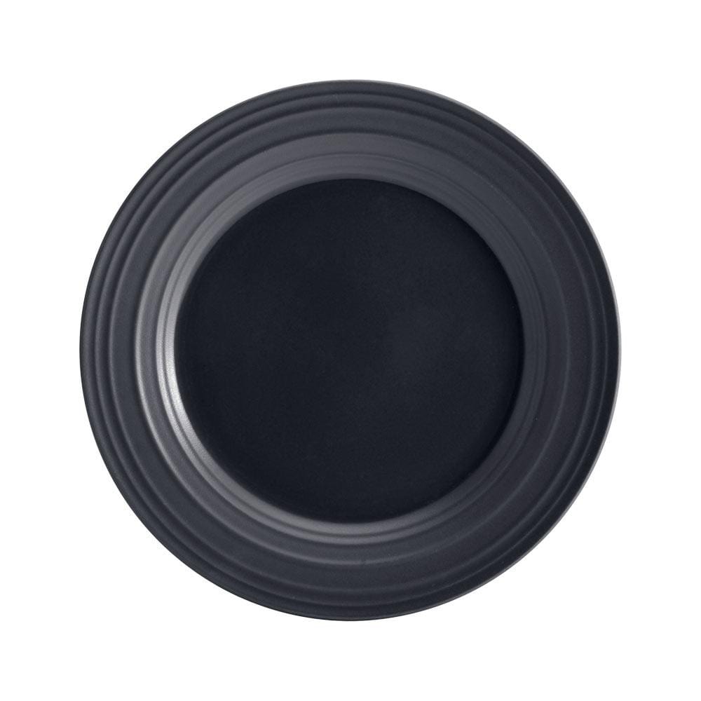 Swirl Graphite 16 Piece Dinnerware Set, Service for 4
