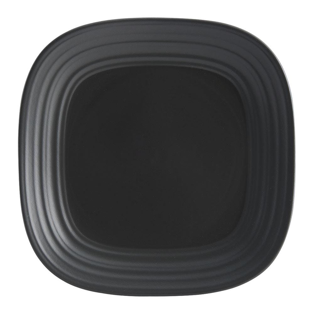 Swirl White Square 4 Piece Place Setting