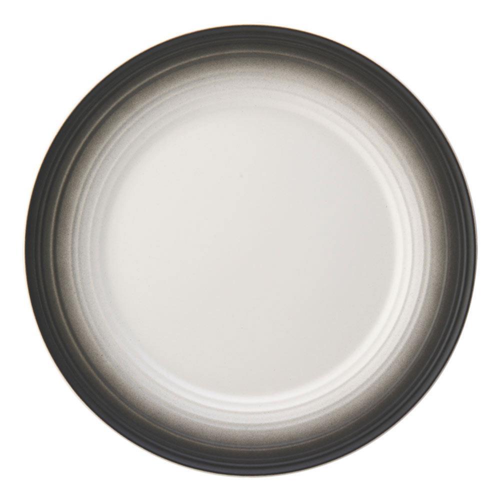 Swirl Ombre Graphite 16 Piece Dinnerware Set, Service for 4