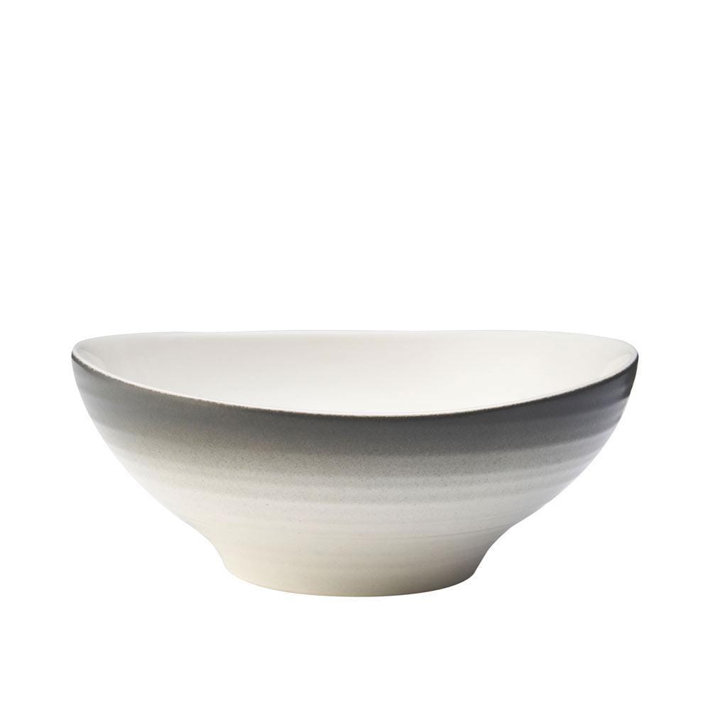 Swirl Ombre Graphite 16 Piece Dinnerware Set, Service for 4