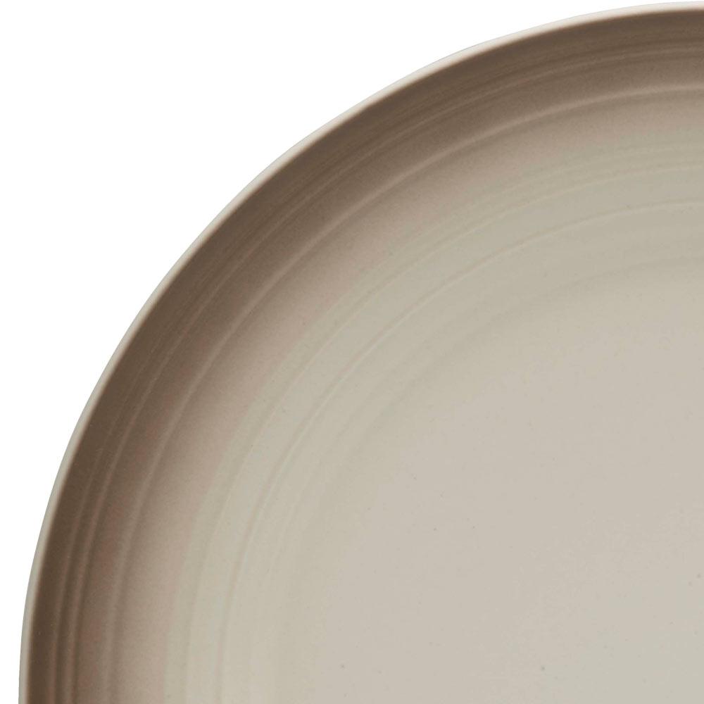 Swirl Ombre Mocha 16 Piece Dinnerware Set, Service for 4