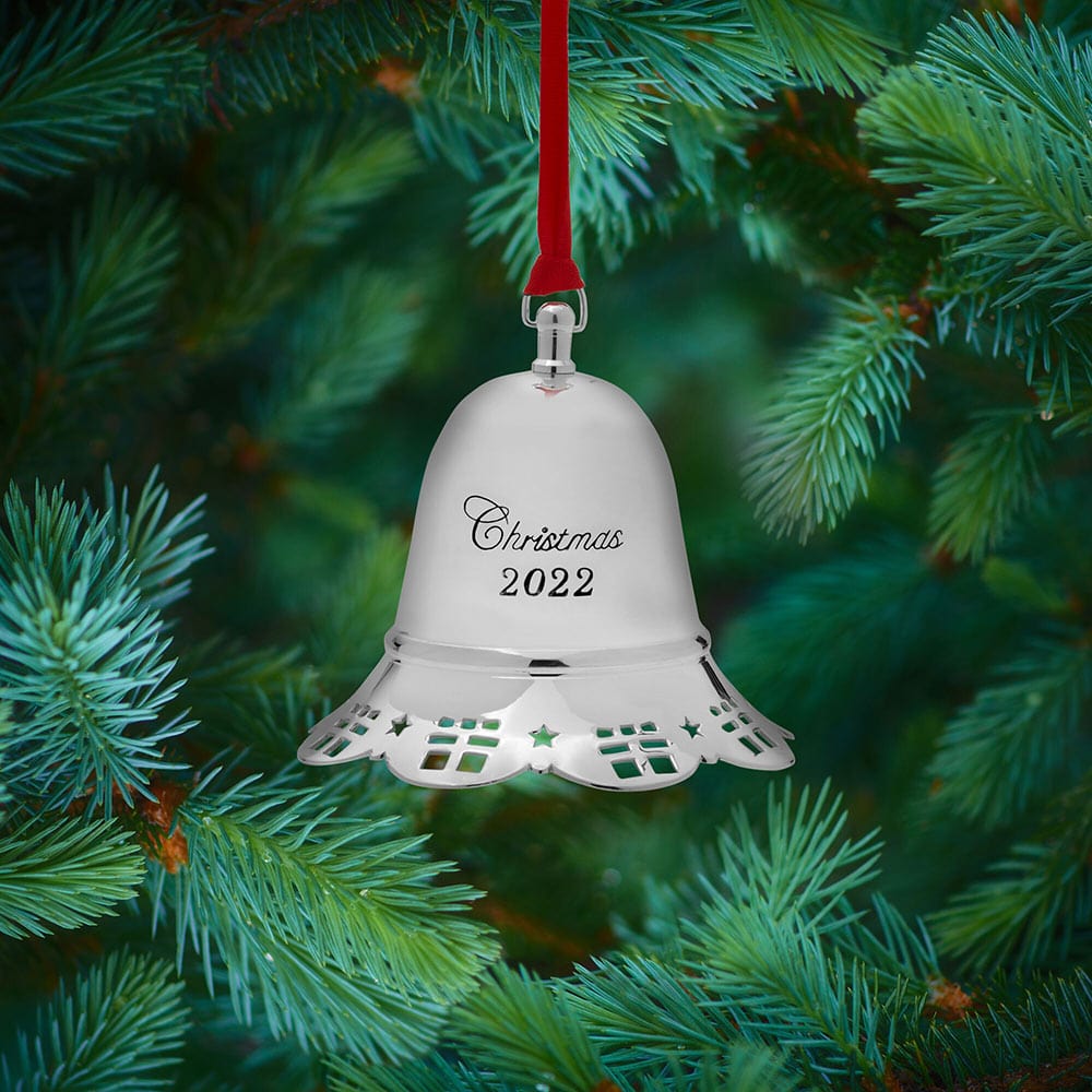 2022 Silver Plated Musical Bell Ornament 42nd Edition