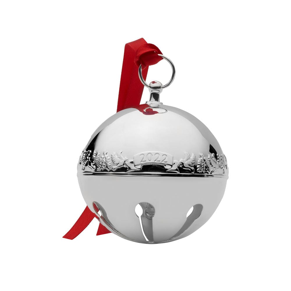 2022 Silver Plated Sleigh Bell Ornament 52nd Edition