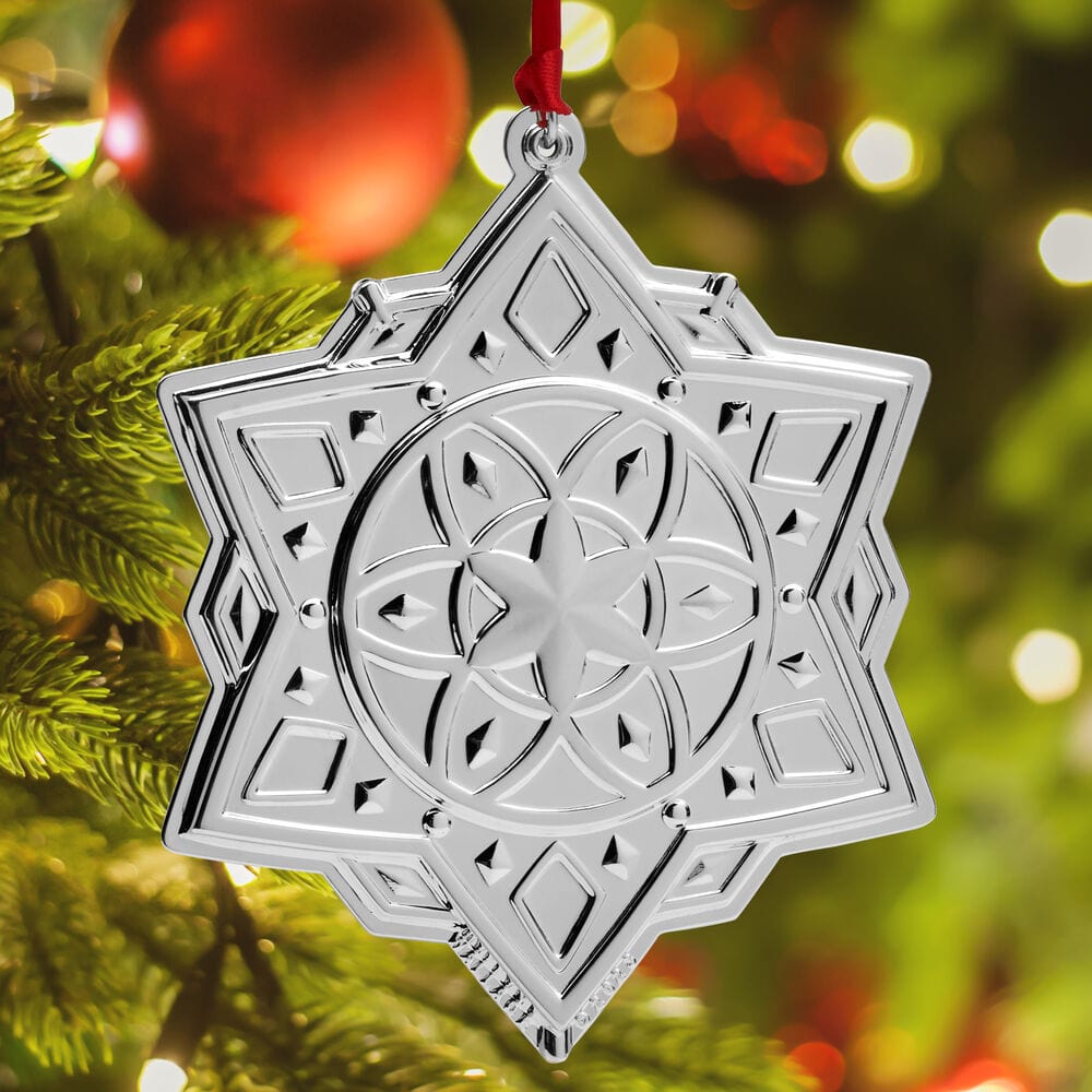 2023 Silver Plated Snowflake Ornament 3rd Edition