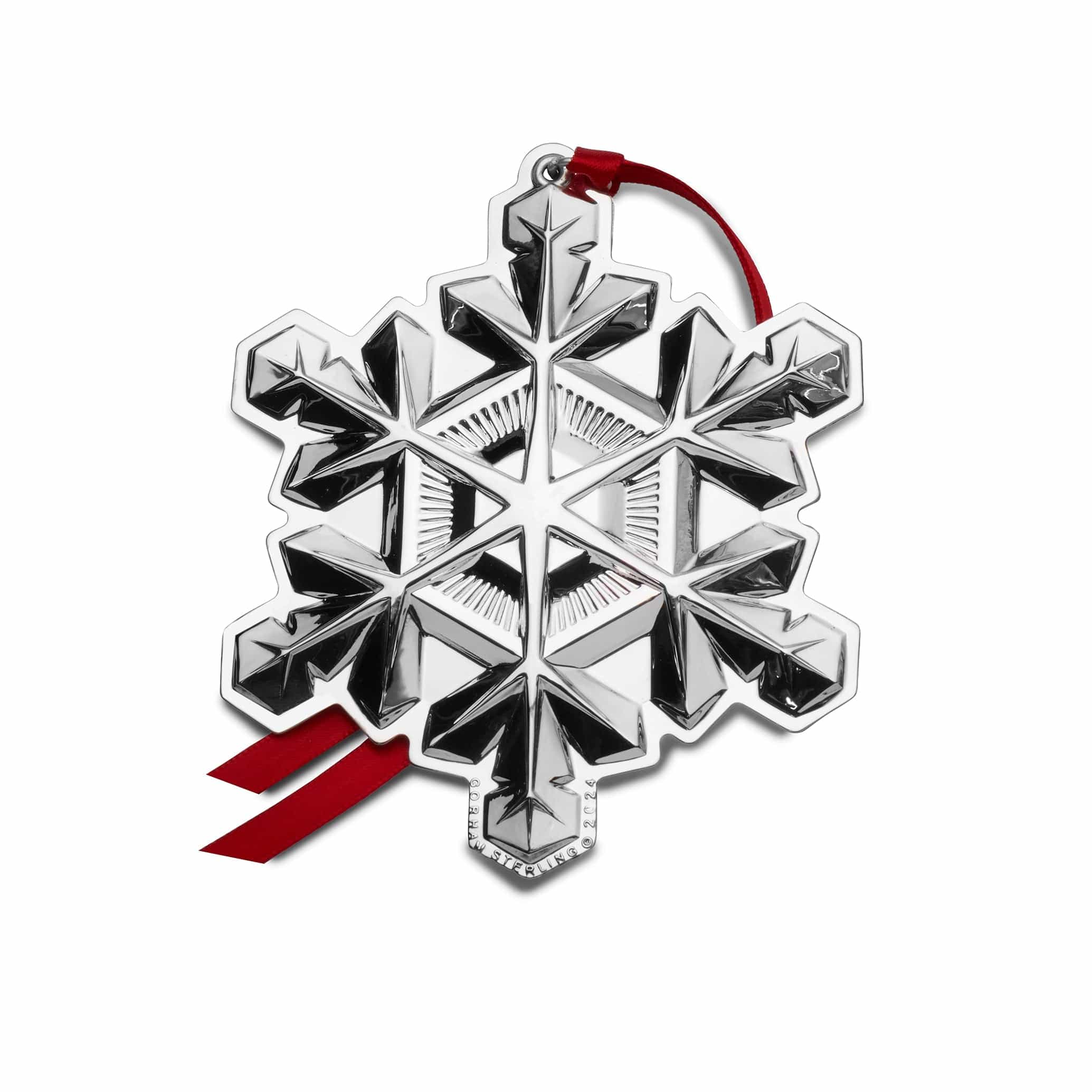 2024 Sterling Snowflake Ornament 55th Edition