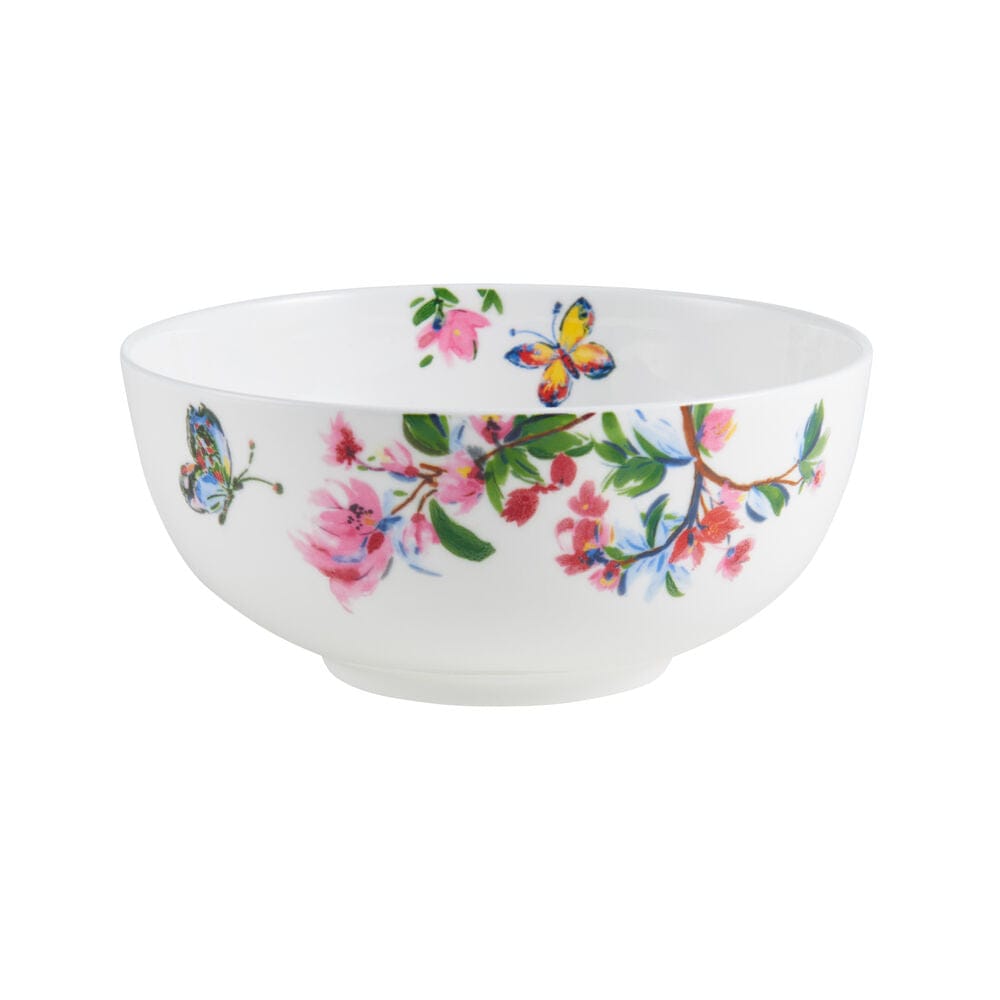Butterfly Garden Soup Cereal Bowl