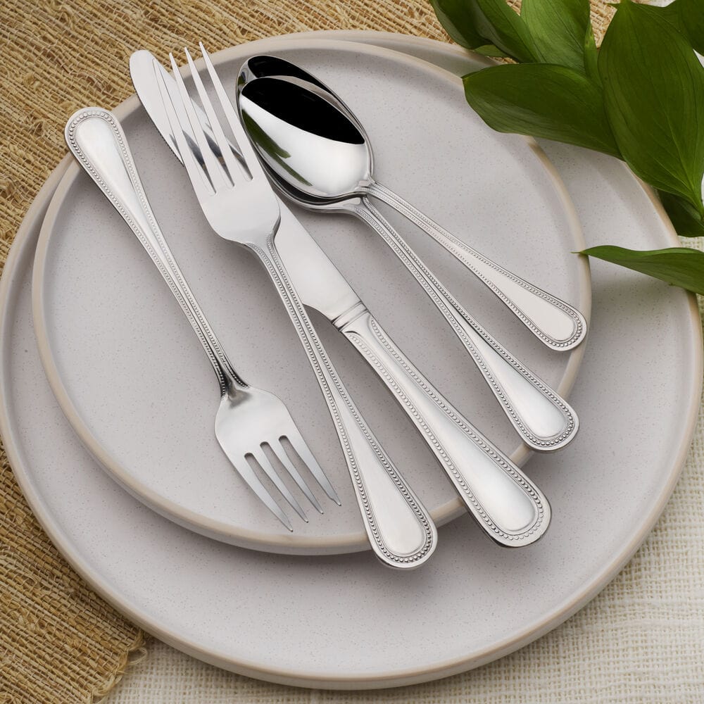 Continental Bead 20 Piece Flatware Set, Service for 4