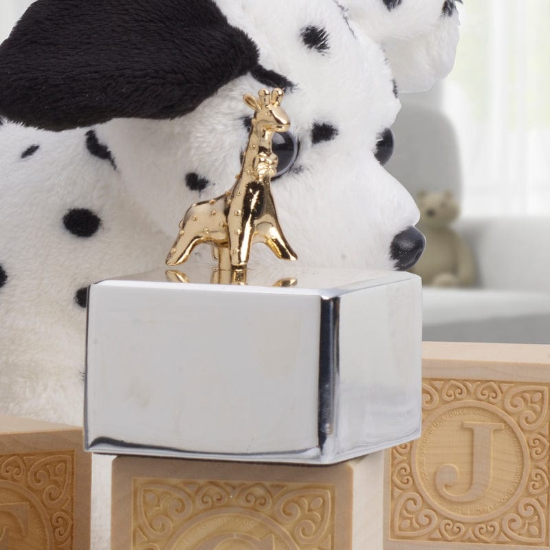 Baby Giraffe Nickelplate Music Box