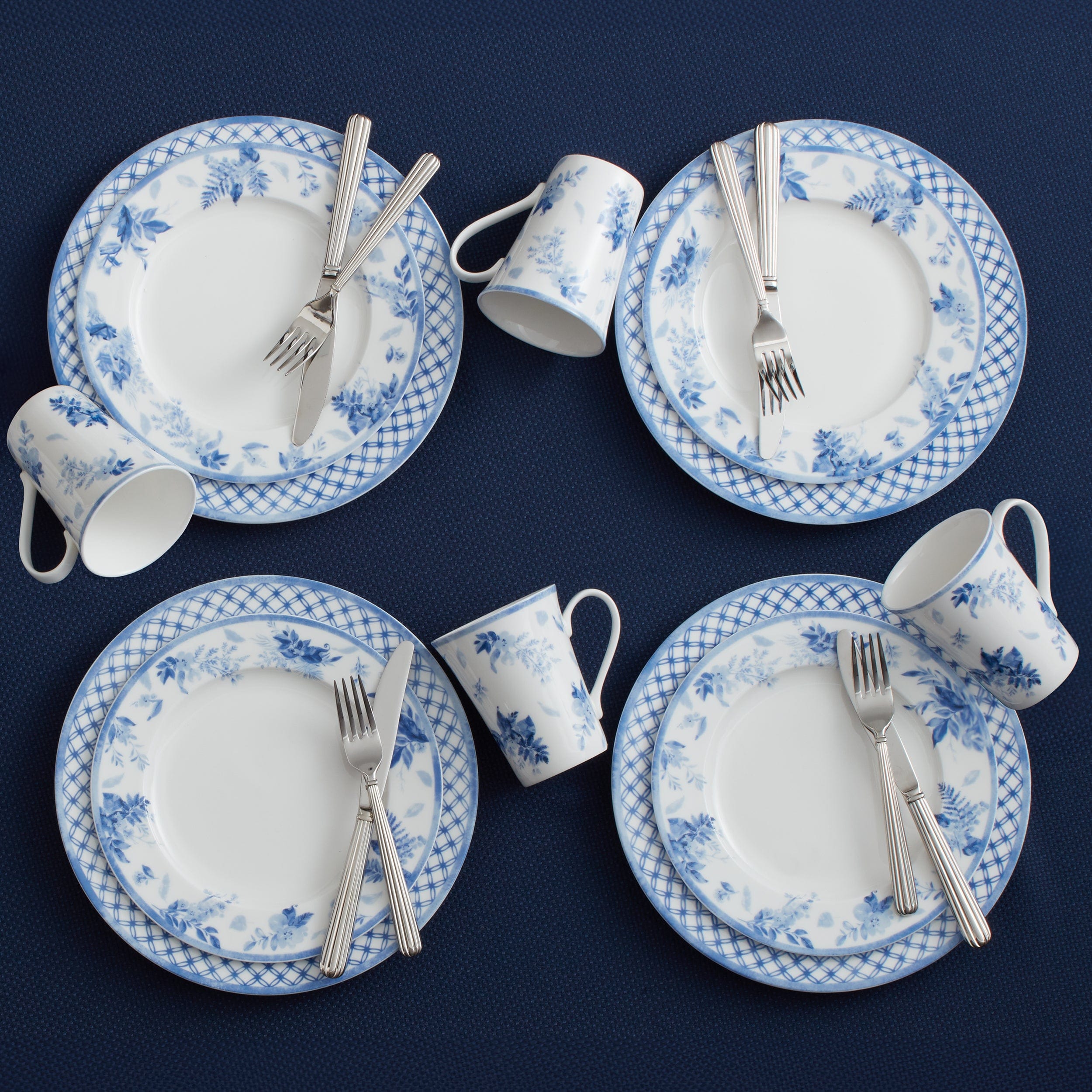 Kiley 16 Piece Dinnerware Set, Service for 4