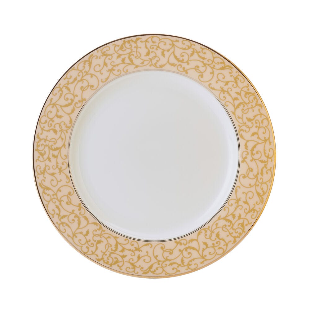 Parchment Gold 40 Piece Dinnerware Set, Service for 8