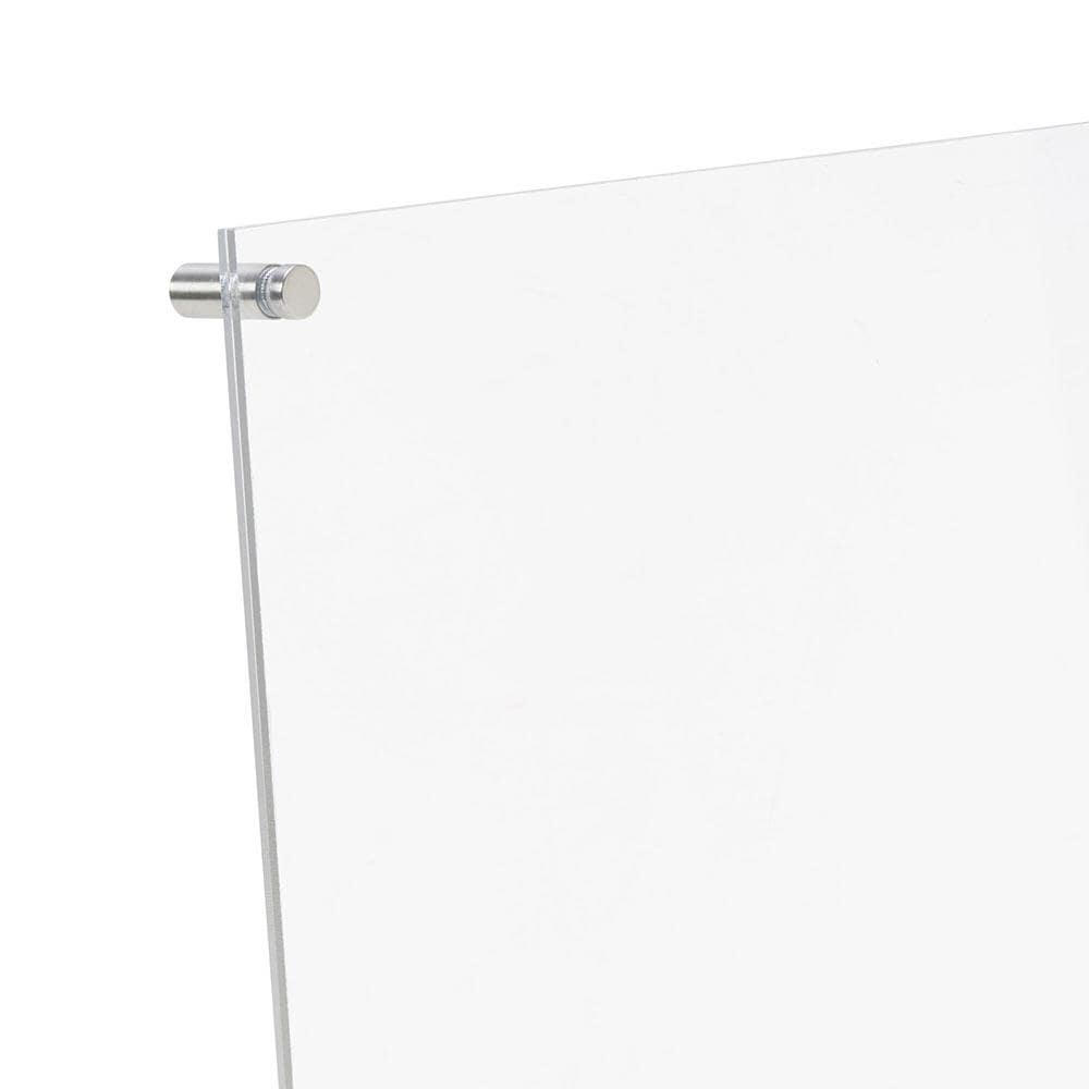 Acrylic and Silver 16 x 20 Floating Wall Frame, 11 x 14 Photo
